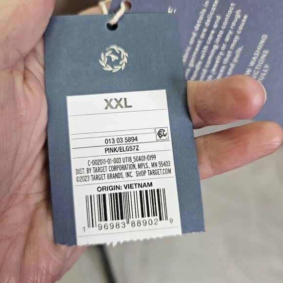 Universal Thread Coral Pink Open Knit Cotton Tank Size XXL - Picture 6 of 9